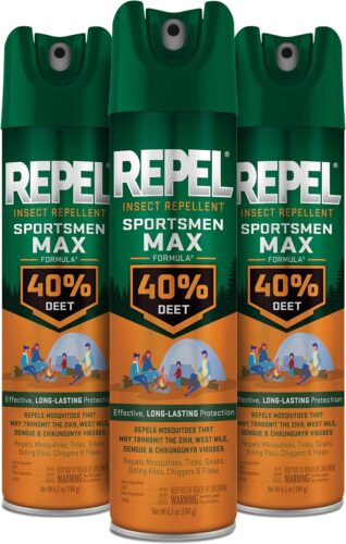 Repel Insect Repellent Sportsmen Max Formula 40% DEET, 6.5 Ounces