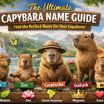 Capybara name guide with cozy vibes