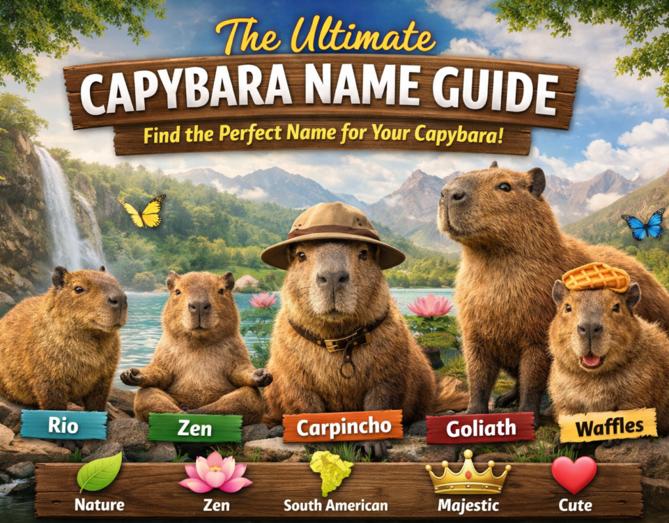 Capybara name guide with cozy vibes