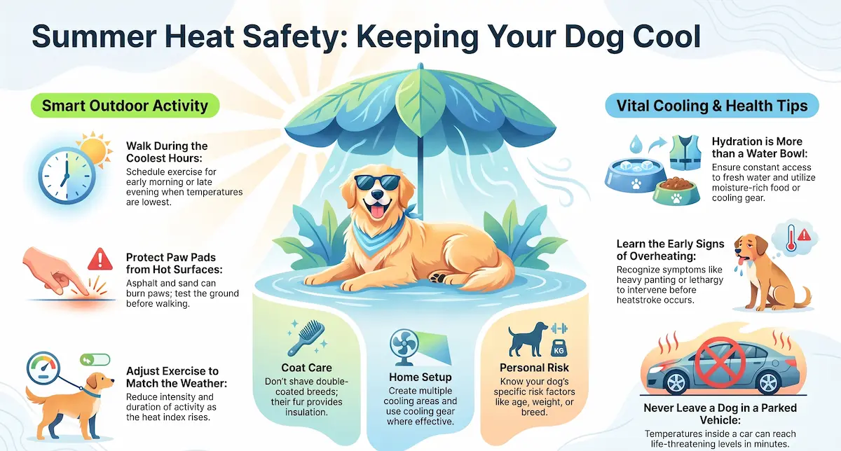 dog summer heat safety